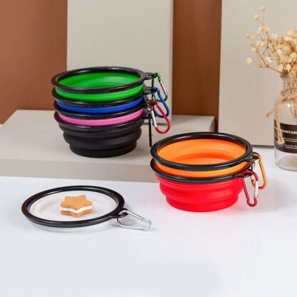 Collapsible Cat Food Bowl