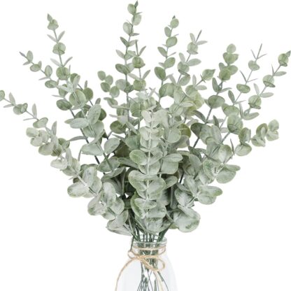 12 Artificial Eucalyptus Plant - Image 2
