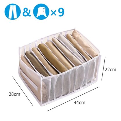 Clothes Storage Box with Compartments - Image 11