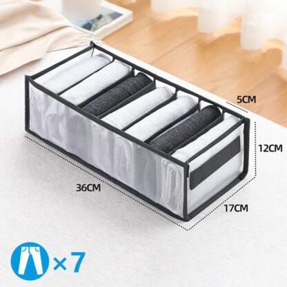 Clothes Storage Box with Compartments - Image 2