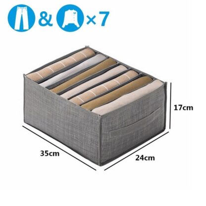 Clothes Storage Box with Compartments - Image 10