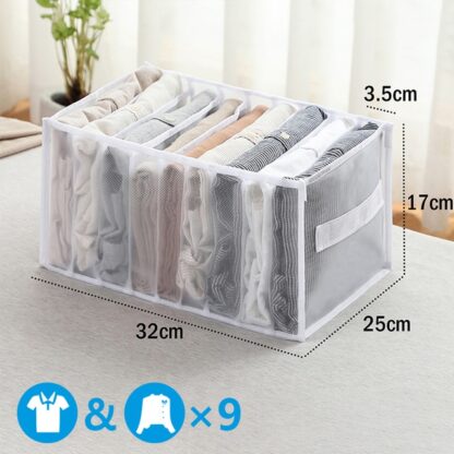 Clothes Storage Box with Compartments - Image 8