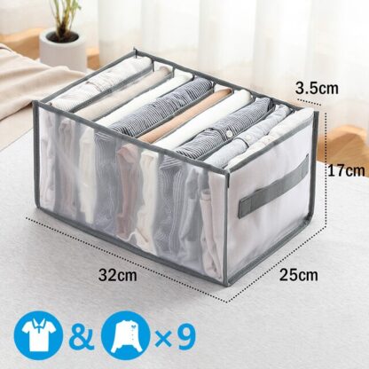 Clothes Storage Box with Compartments - Image 7