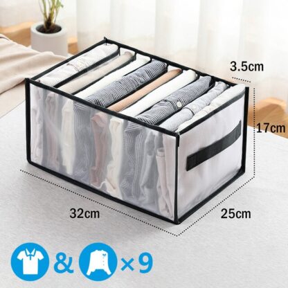 Clothes Storage Box with Compartments - Image 6