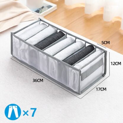 Clothes Storage Box with Compartments - Image 3