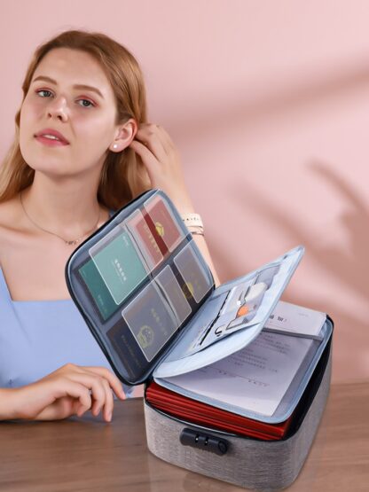 Travel Briefcase with File Folder