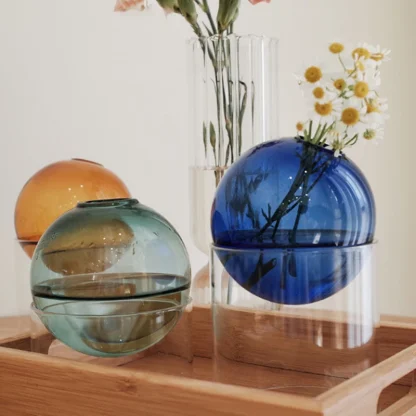 Mini Round Flower Vase - Image 2