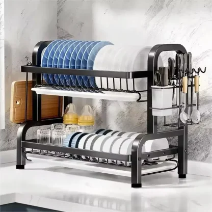 Compact Kitchen Dish Drainer - Image 2