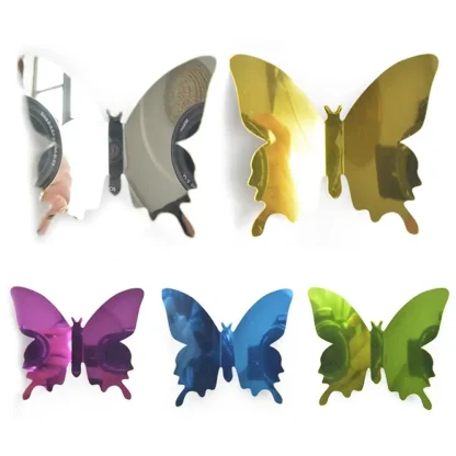 Mirror Butterfly Wall Decals - Image 4