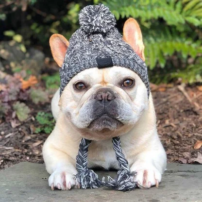 Warm Puppy Beanie Hat - Image 3