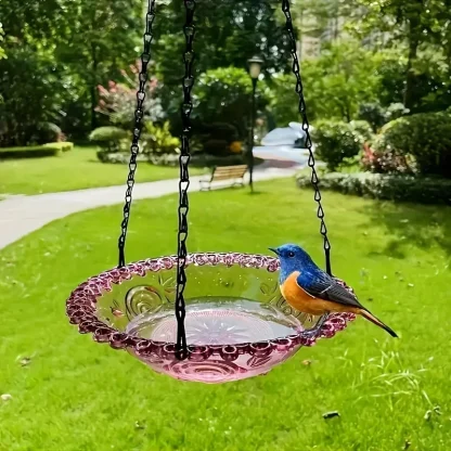 Hanging Bird Bath Feeder - Image 6