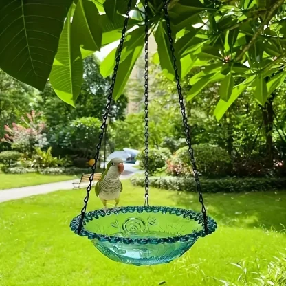 Hanging Bird Bath Feeder - Image 2