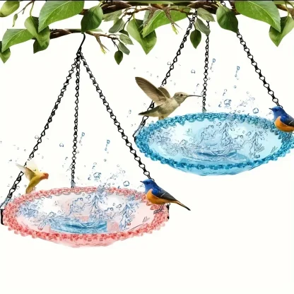 Hanging Bird Bath Feeder - Image 3