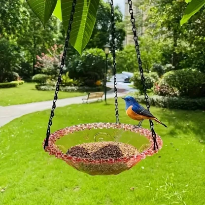 Hanging Bird Bath Feeder