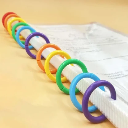 Plastic Binder Rings Set - Image 2