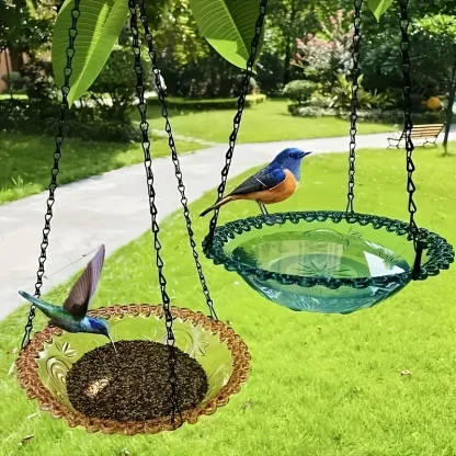 Hanging Bird Bath Feeder - Image 4