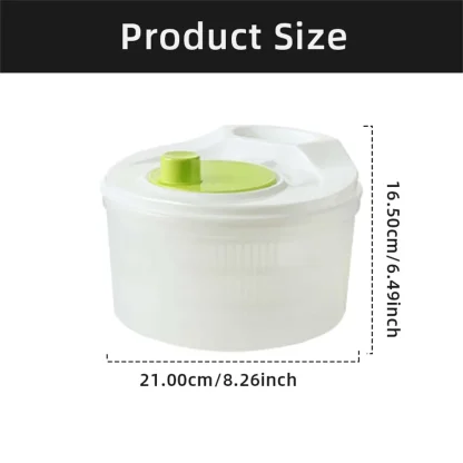 Kitchen Salad Mixer and Drainer - Image 5