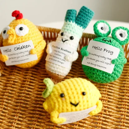 Knitted Hug Pocket Doll - Image 2