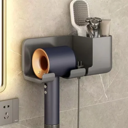 Versatile Hair Dryer Storage