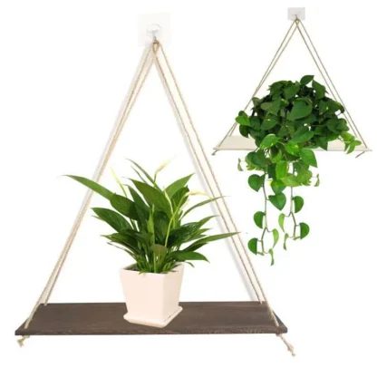 Rope Wall Storage Rack - Image 4