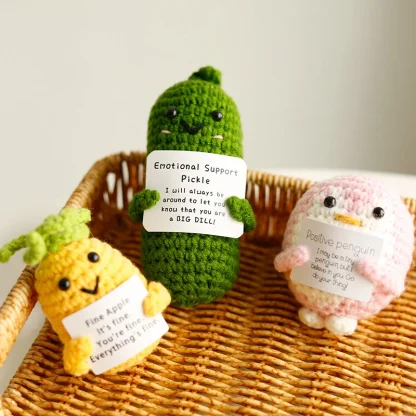 Knitted Hug Pocket Doll - Image 3
