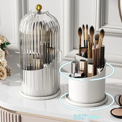 Rotating Makeup Brush Holder - Image 4